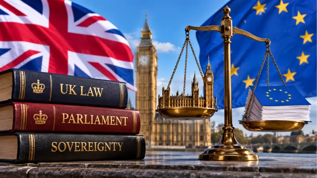 Brexit sovereignty and the transfer of law-making authority from EU institutions to the UK Parliament